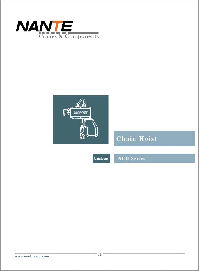 Каталог Nante Цепной подъемник серии NCH